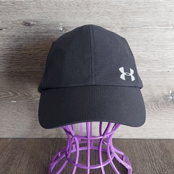 Under Armour Black Lightweight Running Hat - Picture 1 of 5